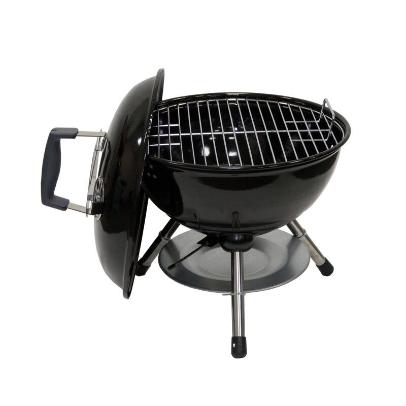 Megamaster 14.5" Charcoal Kettle Tabletop Grill, 140.82 sq. in. Cooking